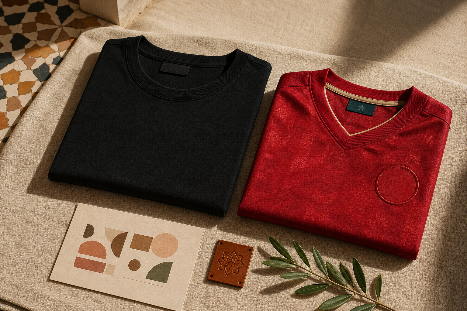 Lions Jersey — flat-lay éditorial