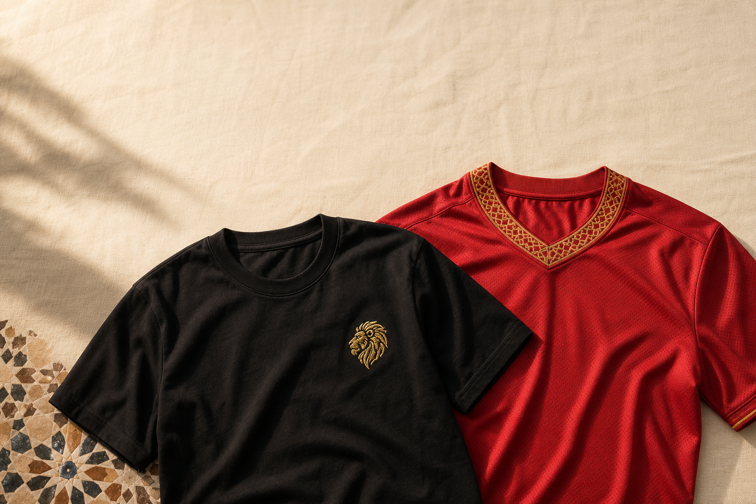 Lions Jersey + Atlas Tee — pack collection