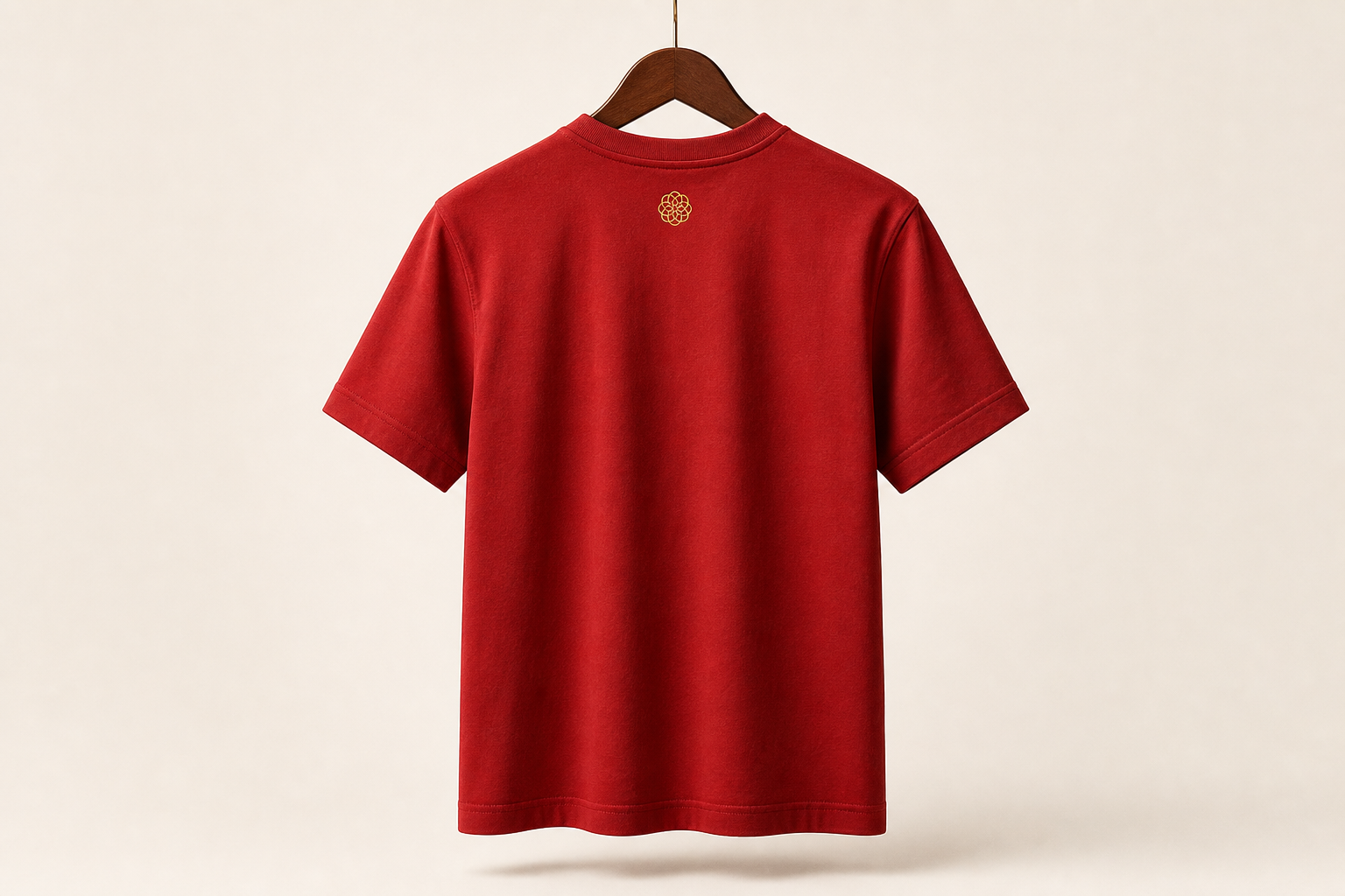 Lions Jersey — coton 220g/m² rouge Atlas